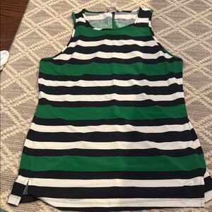 Banana Republic Striped Sleeveless Top